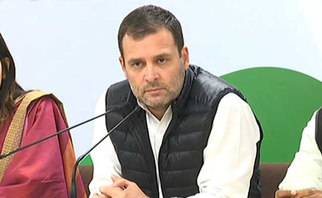 "Probe Robert Vadra, But Also Answer On Rafale": Rahul Gandhi To Centre