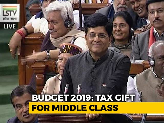 No Tax For Annual Income Upto Rs. 5 Lakh, Says Piyush Goyal