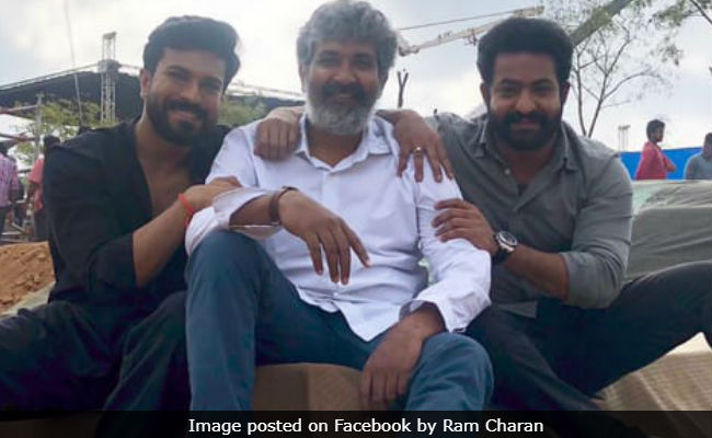 Progress Report Of Rajamouli's Film Starring Ram Charan And Jr NTR
