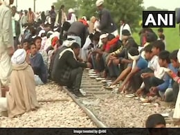 "Not Leaving Till We Get 5 Per Cent Reservation," Warn Gujjar Protesters In Rajasthan "Not Leaving Till We Get 5 Per Cent Reservation," Warn Gujjar Protesters In Rajasthan