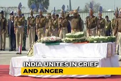 Hundreds Gather To Pay Tributes As Bodies Of CRPF Soldiers Reach Homes Hundreds Gather To Pay Tributes As Bodies Of CRPF Soldiers Reach Homes