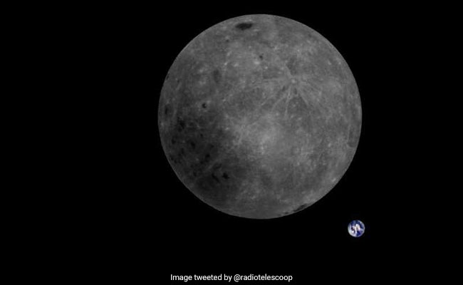 Stunning Image Of Moon's Rear Side Captured By Chinese Satellite