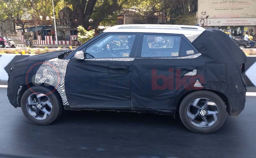 Hyundai Styx Subcompact SUV Spotted Testing