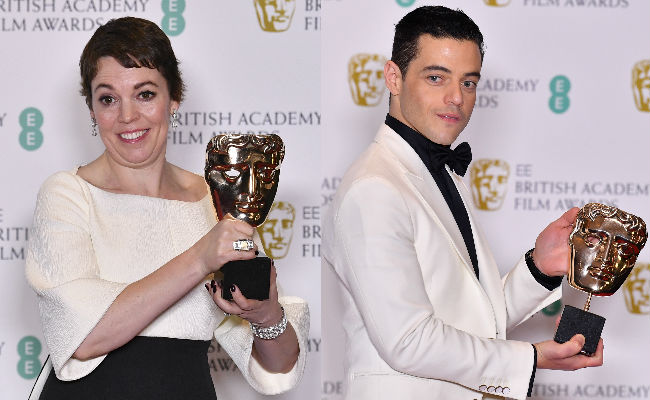 BAFTA 2019: <i>Roma</i>, Olivia Colman And Rami Malek Win Big