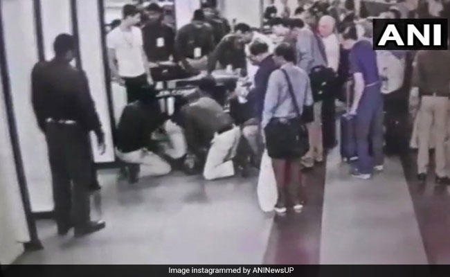 Passenger Suffers Cardiac Arrest At Airport, Officer Saves Him With CPR