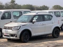 Updated 2019 Maruti Suzuki Ignis Spotted At Dealership Yard