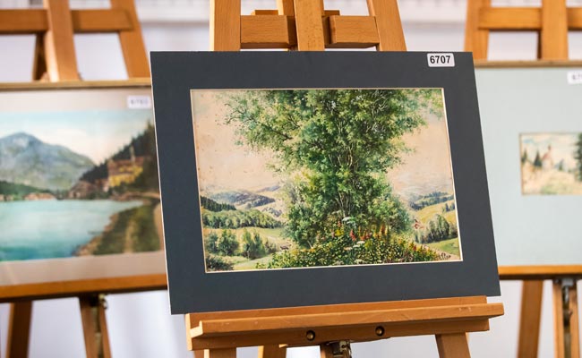 Adolf Hitler Paintings Fail To Sell At Auction In Germany