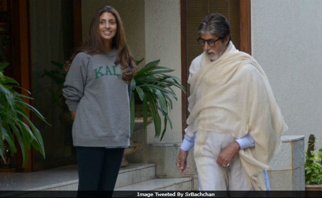 Amitabh Bachchan Thrilled That Daughter Shweta Is On The Bestseller Lists