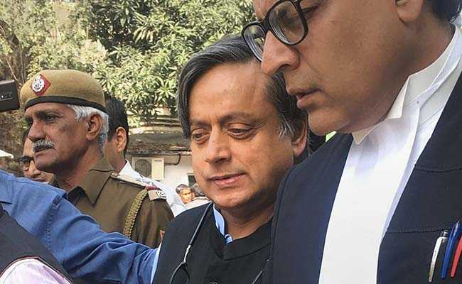In Sunanda Pushkar Death Case, Shashi Tharoor Appears In Sessions Court