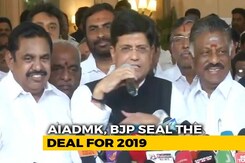 "Will Sweep Elections": BJP, AIADMK Join Hands For Lok Sabha Polls "Will Sweep Elections": BJP, AIADMK Join Hands For Lok Sabha Polls