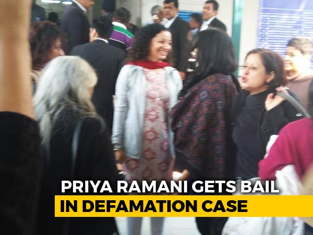 Journalist Priya Ramani, Sued By MJ Akbar Over #Metoo, Gets Bail