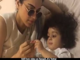 <I>Manikarnika</i> Star Kangana Ranaut Is Busy These Days But Nephew Prithvi Raj Comes First <I>Manikarnika</i> Star Kangana Ranaut Is Busy These Days But Nephew Prithvi Raj Comes First
