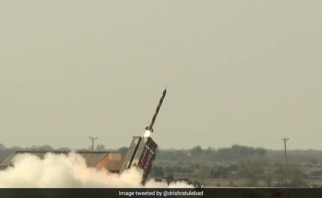Pakistan Sucessfully Test-Fires Short-Range Ballistic Missile Nasr