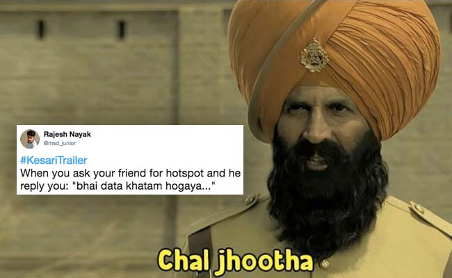 This Scene From <i>Kesari</i> Trailer Has Become A Hilarious Meme. Take A Look
