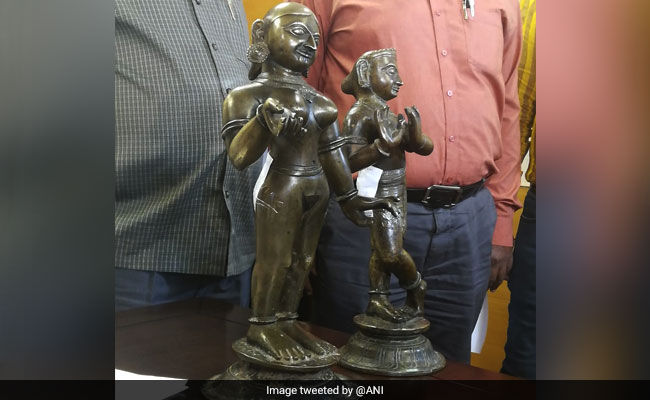 Ancient Radha-Krishna Idols Worth Rs 2.5 Crore Recovered In Odisha