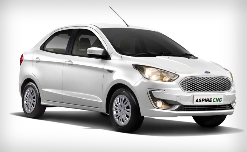 Ford Aspire CNG Launched In India, Prices Start At Rs. 6.27 Lakh
