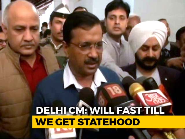 Arvind Kejriwal On Indefinite Fast From March 1 For Delhi Statehood