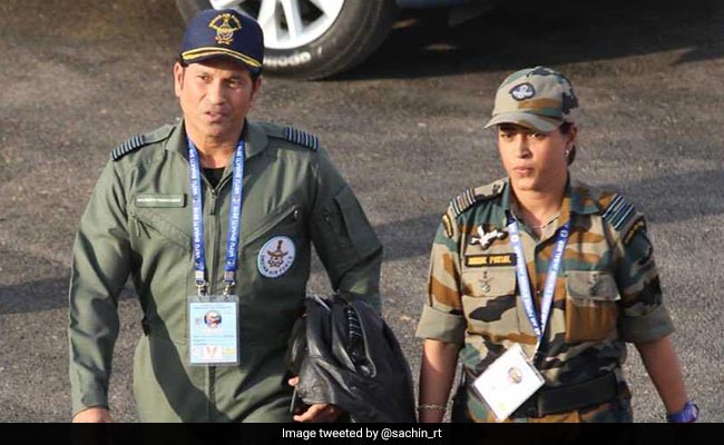 See Sachin Tendulkar's <i>'Top Gun'</i> Photo From Air Force Show In Pokhran