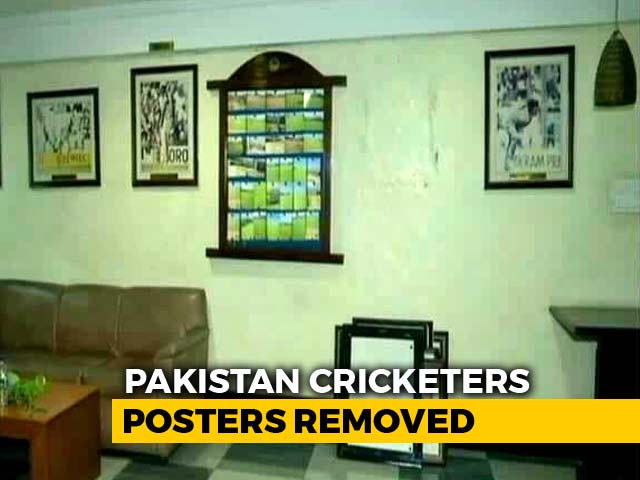 Photographs Of Pakistani Cricketers Removed From Mohali Stadium