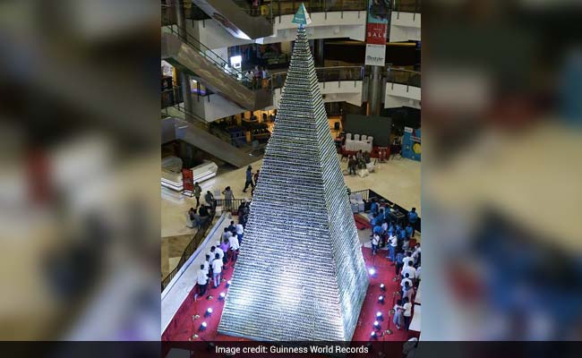 World's Tallest Tower Of Cupcakes Assembled In Chennai