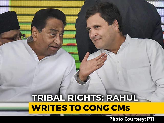Rahul Gandhi Asks Congress States To Approach Top Court Over Tribal Land