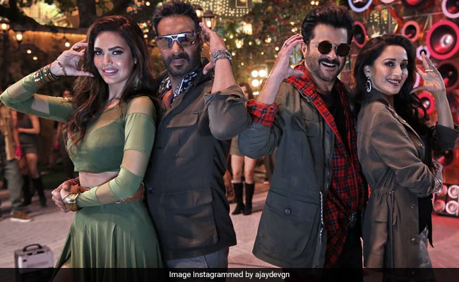 Total Dhamaal: अजय देवगन, अनिल कपूर और माधुरी दीक्षित का 'स्पीकर फट जाए' पर 'टोटल धमाल', देखें Video