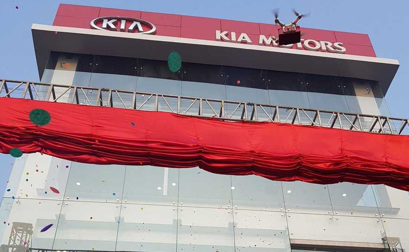 KIA Motors Inaugurates First Dealership In India In Noida