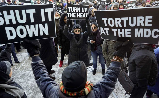 At Minus 18 Celsius, New York Jail Inmates Shiver In Frigid Cells