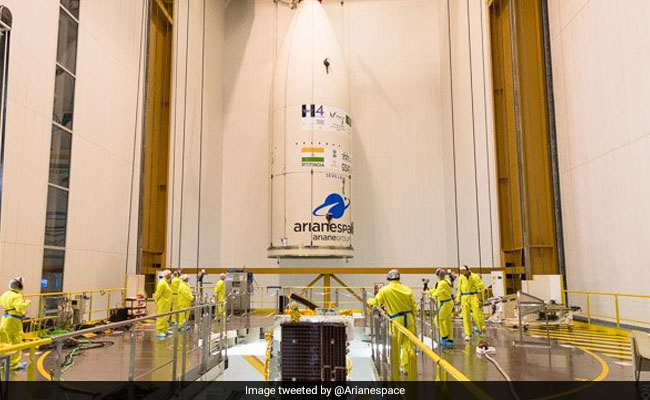Indian To Launch 2,535 kg Satellite Onboard European Launch Vehicle