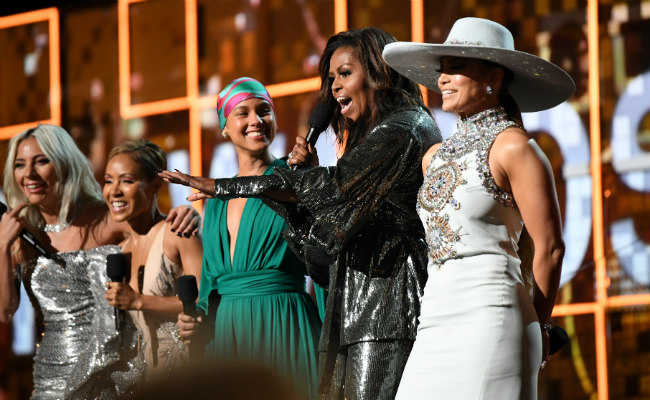 Grammys 2019: Michelle Obama's Surprise Appearance And Girl Power Message