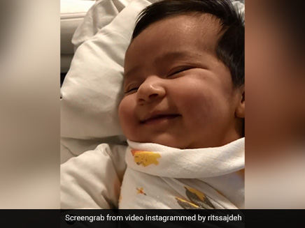 Rohit Sharmas Daughter Samairas Cute Smile Lights Up Social Media. Watch