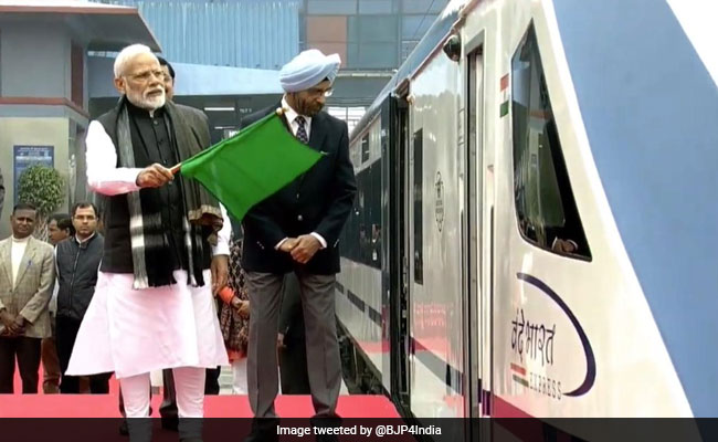 PM Modi Flags Off Vande Bharat Express, India's Fastest Train: 10 Points