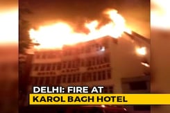 17 Killed In Fire At Hotel In Delhi's Karol Bagh, Man Seen Jumping Off Terrace 17 Killed In Fire At Hotel In Delhi's Karol Bagh, Man Seen Jumping Off Terrace