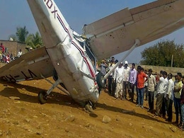 Pilot Injured After Civil Aviation Training Aircraft Crashes In Pune Pilot Injured After Civil Aviation Training Aircraft Crashes In Pune