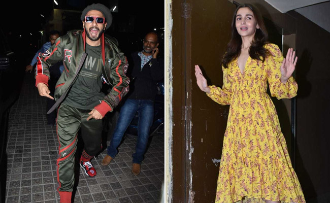 In Pics: Ranveer Singh, Alia Bhatt Screen <i>Gully Boy</i> For Ananya Panday, Shweta Bachchan Nanda, Kiran Rao And Other Celebs