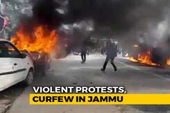 Violent Protests In Jammu Over Pulwama Attack, Curfew On, Army On Standby Violent Protests In Jammu Over Pulwama Attack, Curfew On, Army On Standby