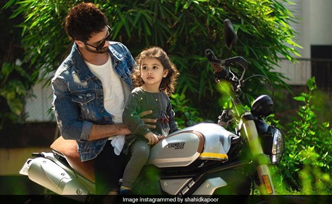 Shahid Kapoor And Daughter Misha Are Riding Into The Weekend Like This