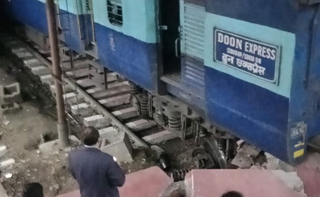 Doon Express Rams Into Platform, Woman Injured, Coaches Derailed
