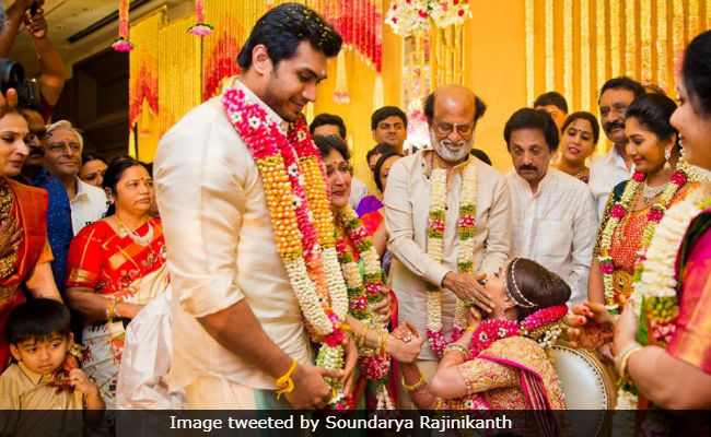 Soundarya Rajinikanth Posts Pics From Wedding Album