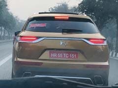 DS7 Crossback Caught Testing In India