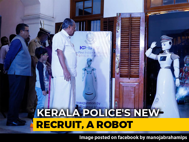Kerala Police Has A New Recruit: A Robot