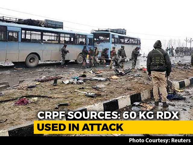 60 Kg RDX Used In Pulwama Terror Attack, A Body Was Flung 80 Metres Away