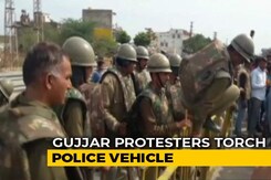 Rajasthan Police Open Fire on Gujjar Agitators On Day 3 Of Quota Protests Rajasthan Police Open Fire on Gujjar Agitators On Day 3 Of Quota Protests
