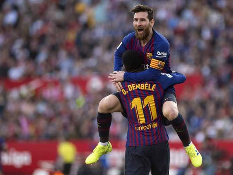 Lionel Messi Scores A Stunning Volley To Prove That He Is The GOAT - Watch