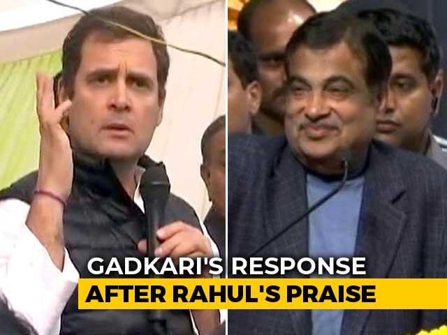 "Only One In BJP With Some Guts": Rahul Gandhi On Nitin Gadkari's Latest