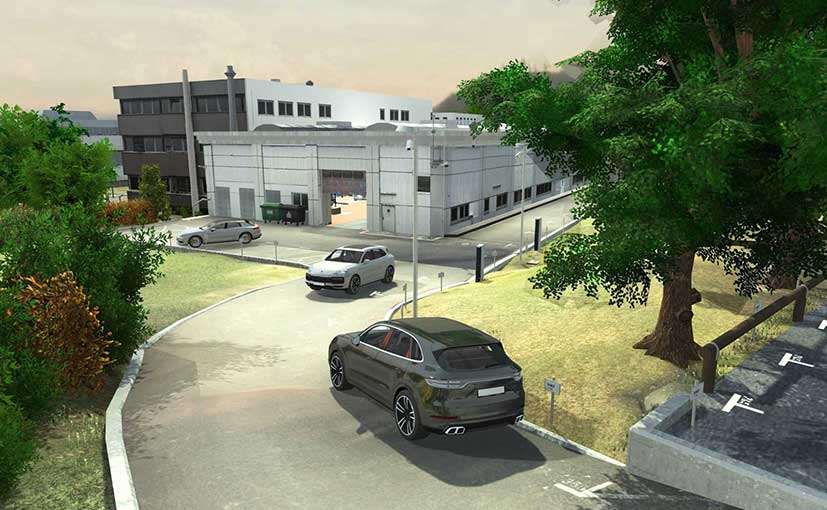 Porsche Is Testing Autonomous Driving Technology In Its Workshop