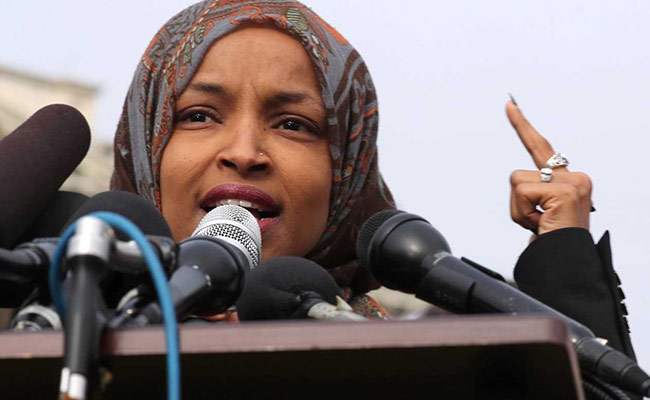 US Muslim Congresswoman Condemns "Anti-Muslim" Poster Linking Her To 9/11
