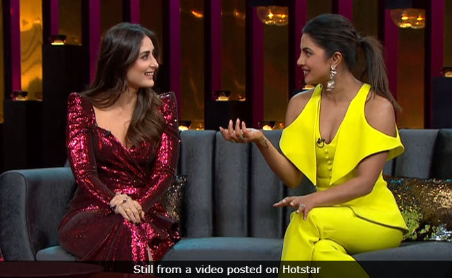 'Don't Forget Your Roots,' Kareena Kapoor Advises Priyanka Chopra On Koffee With Karan