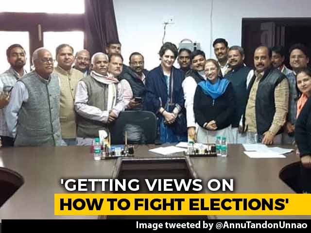 "Getting Views On How To Win": Priyanka Gandhi's Meet Ended At 5.30 am