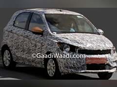Tata Tiago Facelift Spied Testing For The First Time